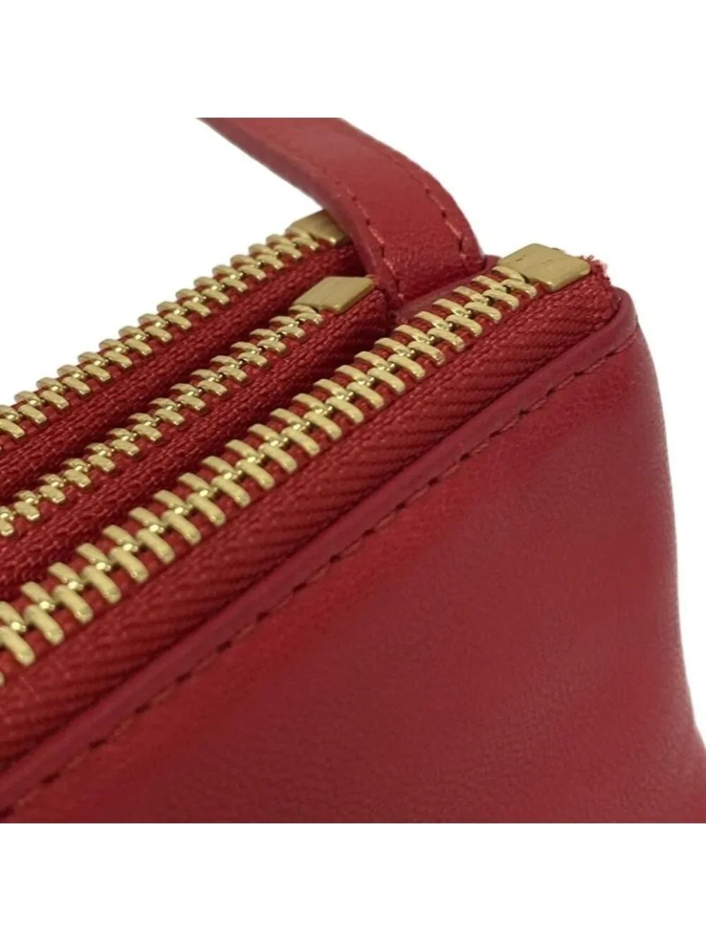 Celine Shoulder Bag Trio Red Leather - Picture 15 of 15